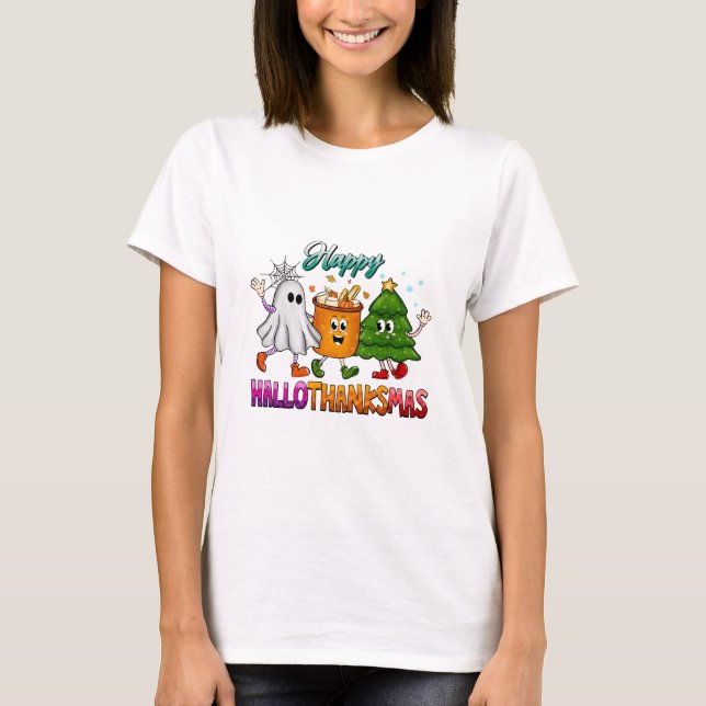 Camiseta Feliz Hallothanksmas (Anverso)