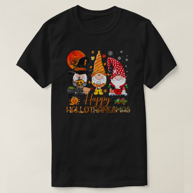 Camiseta Feliz Hallothanksmas (Diseño del anverso)