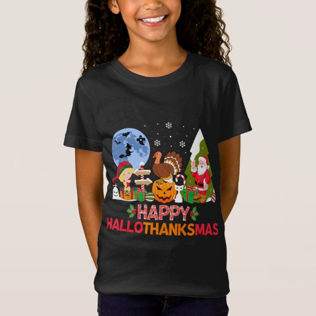 Camiseta Feliz Hallothanksmas (Anverso)