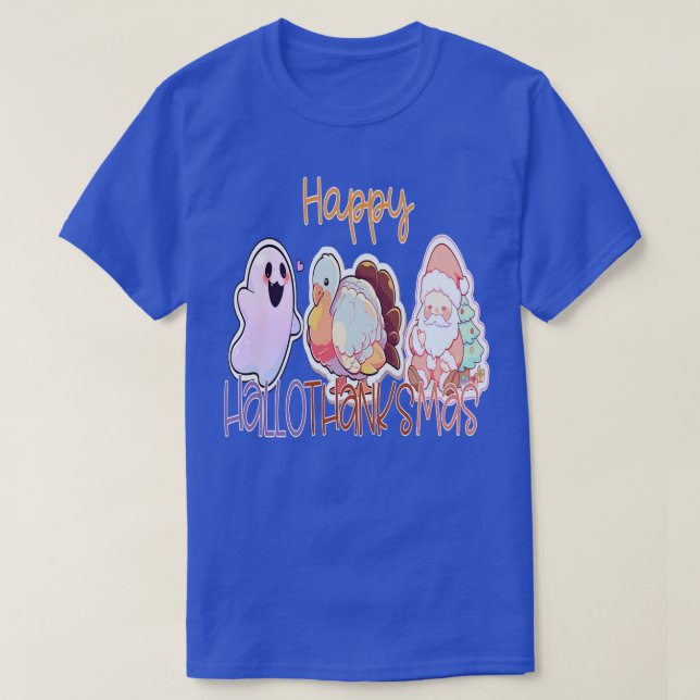 Camiseta feliz hallothanksmas 27 (Diseño del anverso)