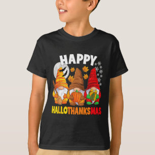 Camiseta Feliz Hallothanksmas Halloween Acción de Gracias C