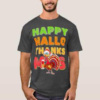 Camiseta Feliz Hallothanksmas Halloween Acción de Gracias C