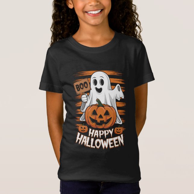 Camiseta Feliz Halloween (Anverso)