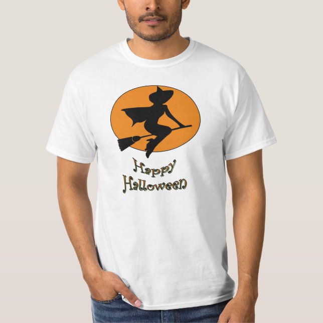 Camiseta Feliz Halloween (Anverso)