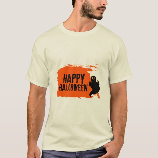 Camiseta Feliz Halloween (Anverso)