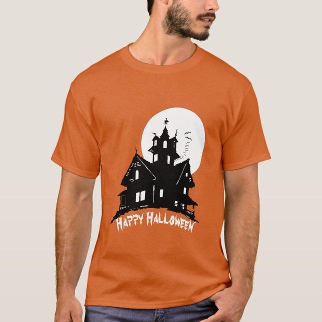 Camiseta Feliz Halloween (Anverso)