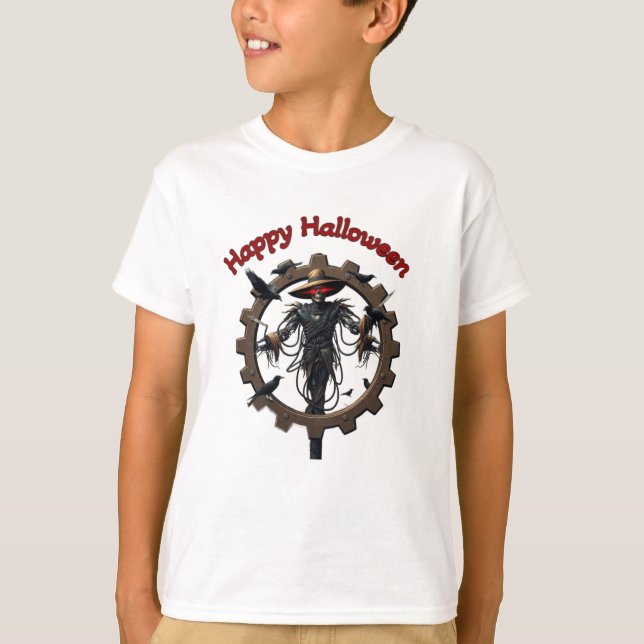 Camiseta Feliz Halloween (Anverso)