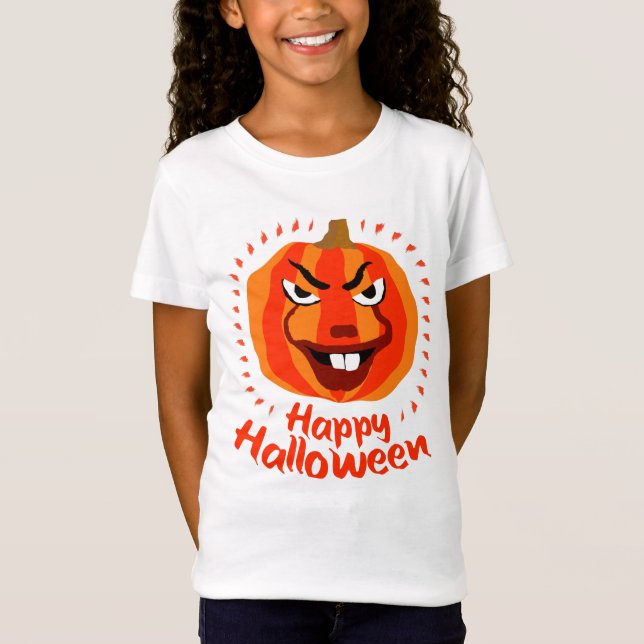 Camiseta ¡Feliz Halloween! (Anverso)