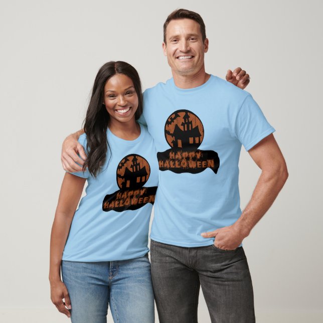 Camiseta feliz halloween (Unisexo)