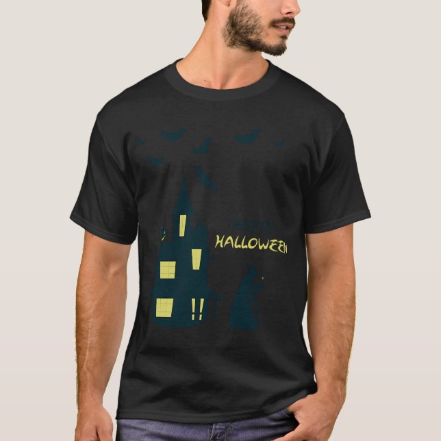 Camiseta Feliz Halloween (Anverso)