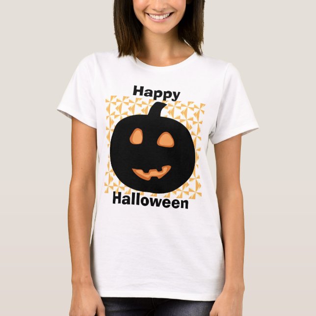 Camiseta Feliz Halloween (Anverso)