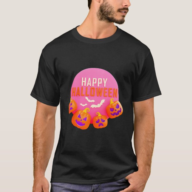 Camiseta Feliz Halloween (Anverso)