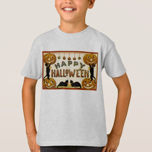 Camiseta Feliz Halloween (Anverso)