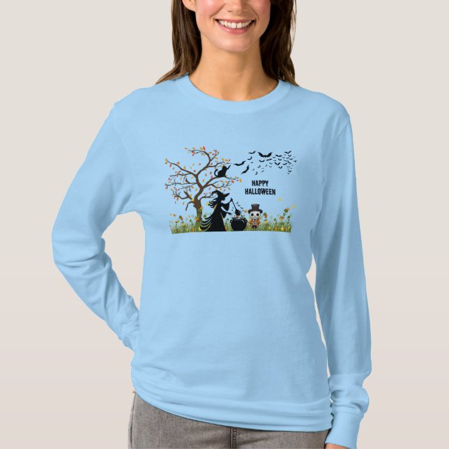 Camiseta Feliz Halloween (Anverso)