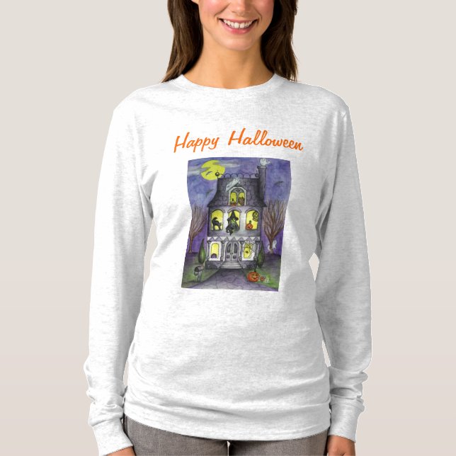 Camiseta Feliz Halloween (Anverso)