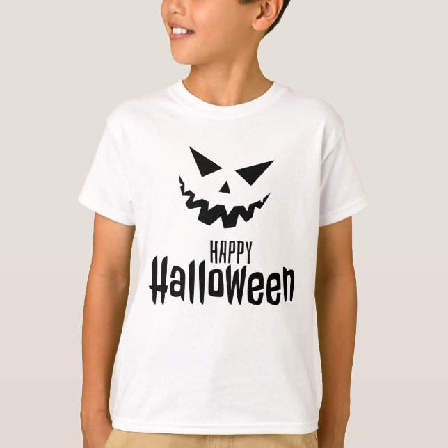 Camiseta Feliz Halloween (Anverso)
