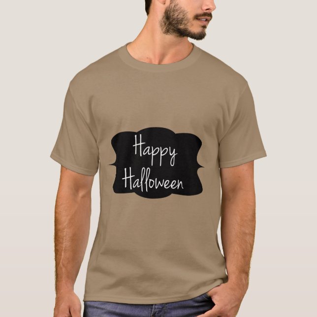 Camiseta Feliz Halloween (Anverso)