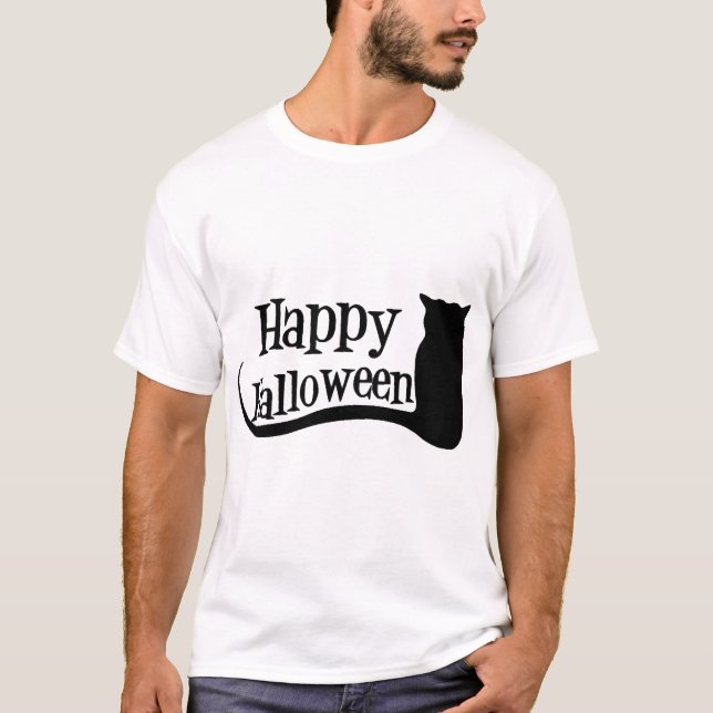 Camiseta feliz Halloween (Anverso)