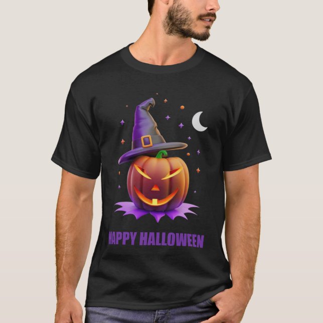 Camiseta Feliz Halloween (Anverso)