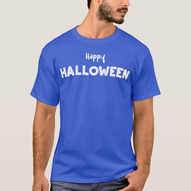 Camiseta Feliz Halloween (Anverso)