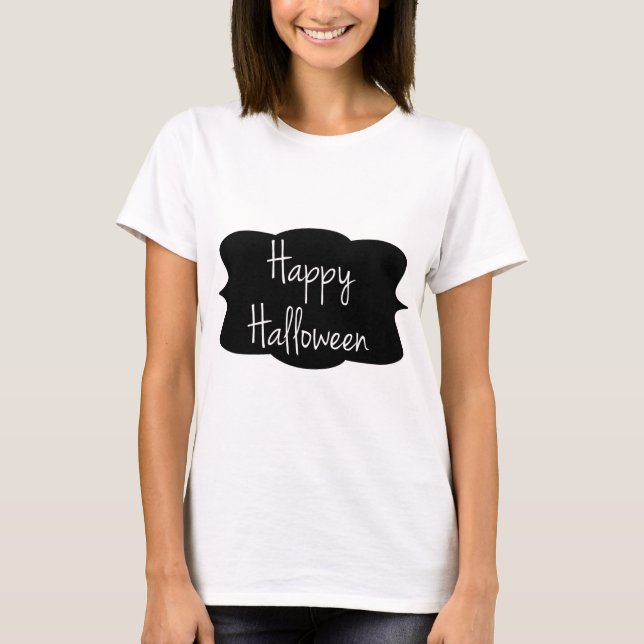 Camiseta Feliz Halloween (Anverso)