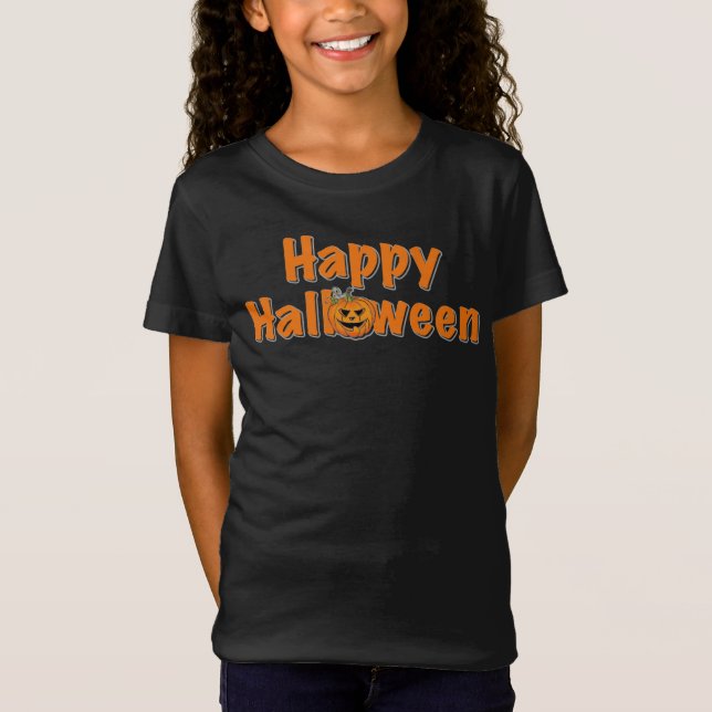 Camiseta Feliz Halloween (Anverso)