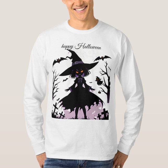 Camiseta feliz halloween (Anverso)