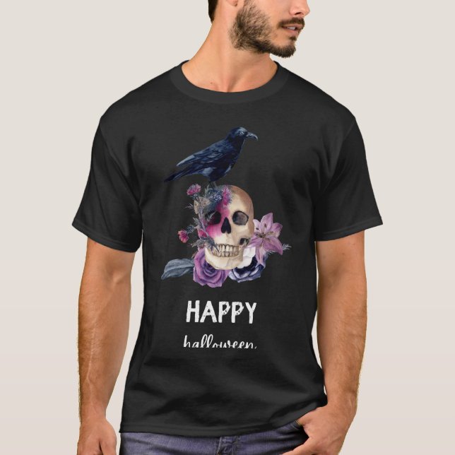 Camiseta Feliz Halloween (Anverso)