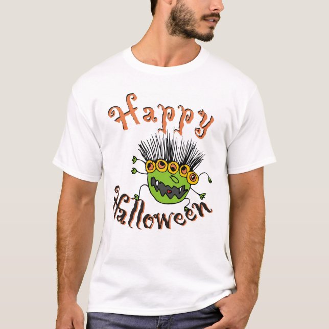 Camiseta ¡feliz Halloween! (Anverso)