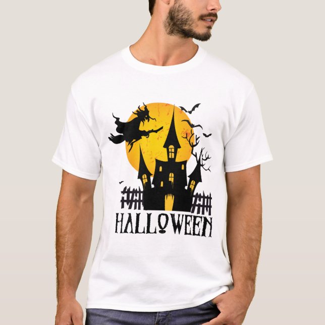 Camiseta Feliz Halloween (Anverso)