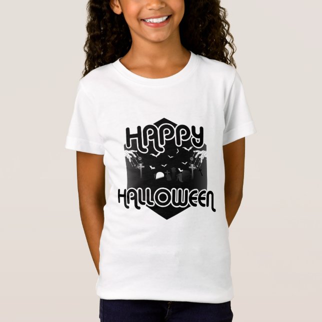 Camiseta Feliz Halloween (Anverso)