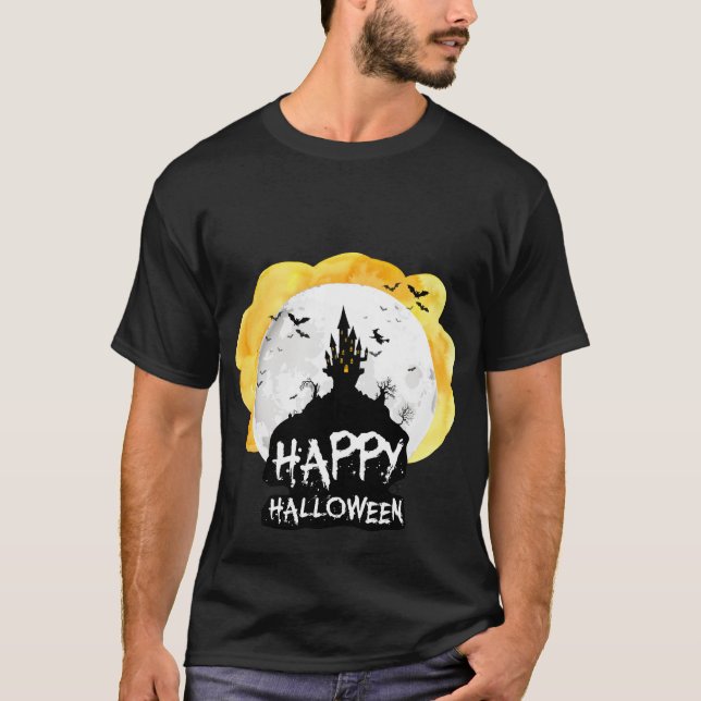 Camiseta Feliz Halloween (Anverso)