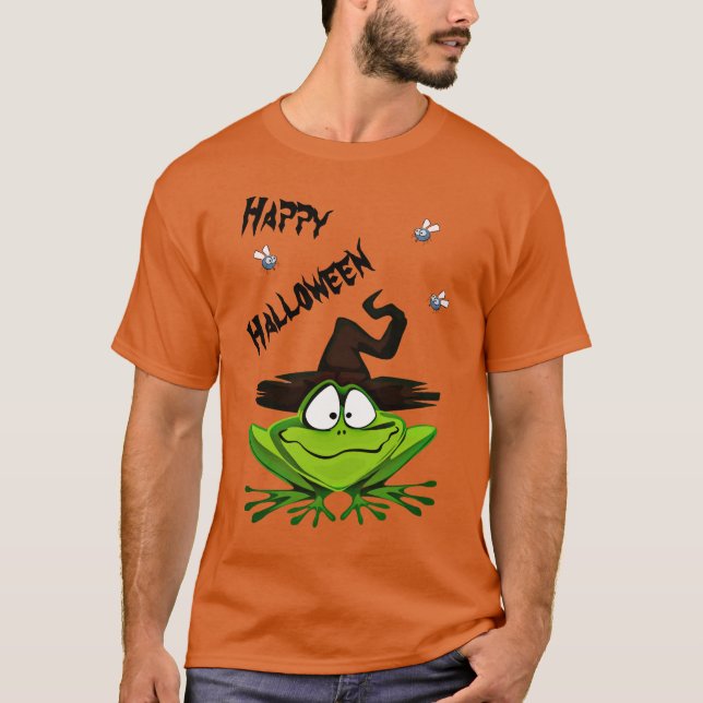 Camiseta Feliz Halloween (Anverso)