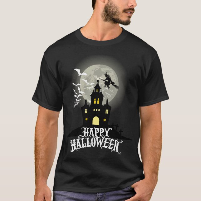 Camiseta Feliz Halloween (Anverso)