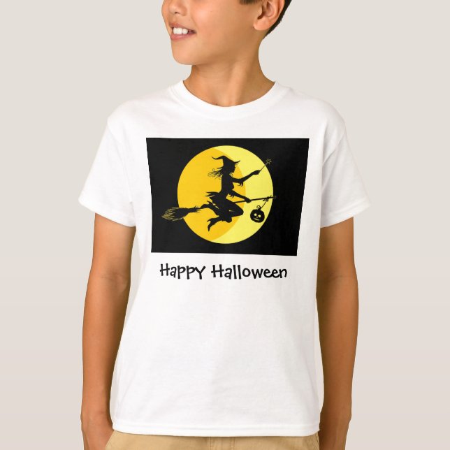 Camiseta Feliz Halloween (Anverso)