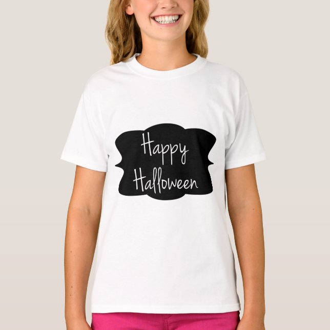 Camiseta Feliz Halloween (Anverso)