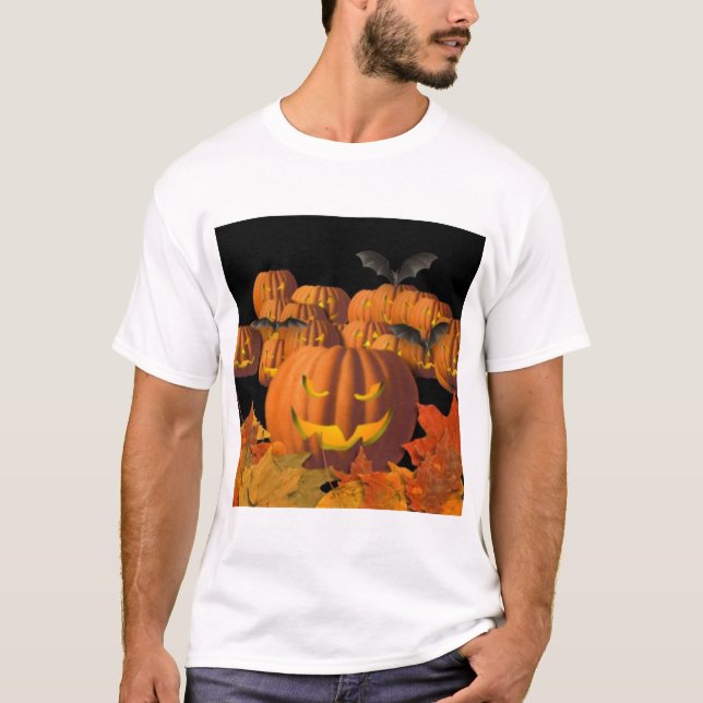 Camiseta Feliz Halloween (Anverso)