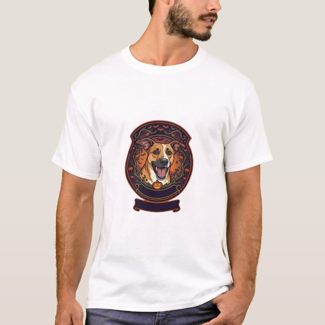 Camiseta feliz Halloween (Anverso)