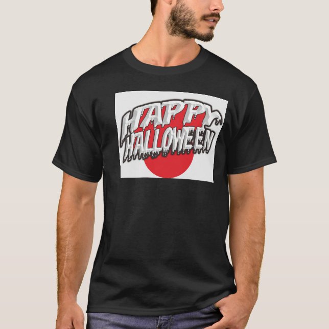 Camiseta Feliz Halloween (Anverso)