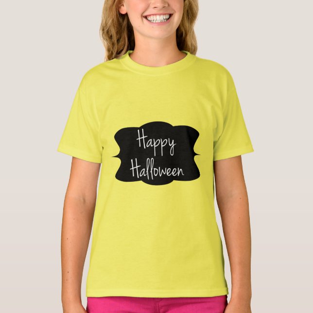 Camiseta Feliz Halloween (Anverso)