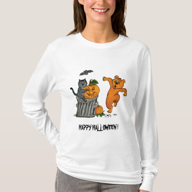Camiseta ¡Feliz Halloween! 5 (Anverso)