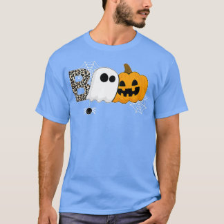 Camiseta feliz halloween boo arañas brujas gorra calabaza 4