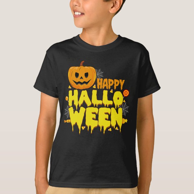 Camiseta Feliz Halloween Boy (Anverso)