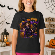 Feliz Halloween Bruja Adorable Gato Negro Escoba V