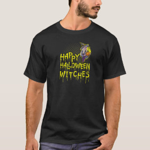 Camiseta Feliz Halloween Brujas