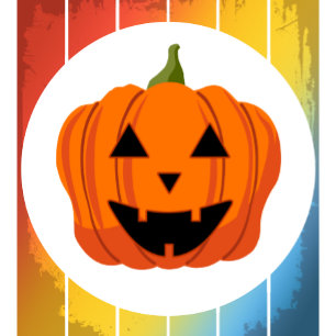 CAMISETA FELIZ HALLOWEEN CALABAZA VINTAGE