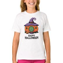 Feliz Halloween Casa de Calabaza y Sombrero de Bru