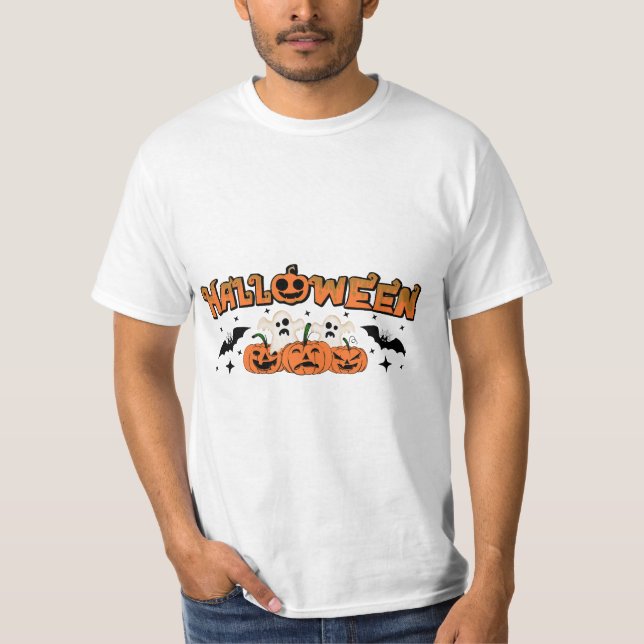 Camiseta Feliz Halloween Classic T-Shirt (Anverso)