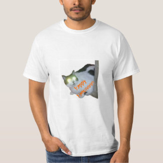 Camiseta Feliz Halloween de la Gato-O-Linterna