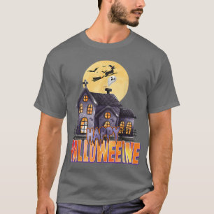 Camiseta Feliz Halloween Disstume Dachshund Witc